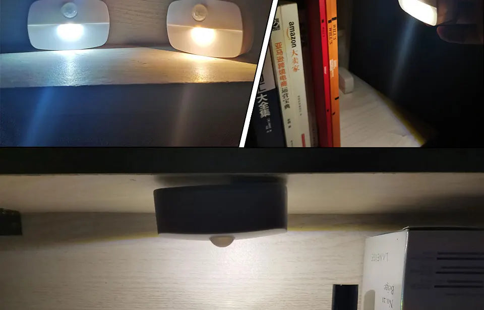 LED Motion Sensor Night Light – Smart Auto ON/OFF Cabinet Lamp
