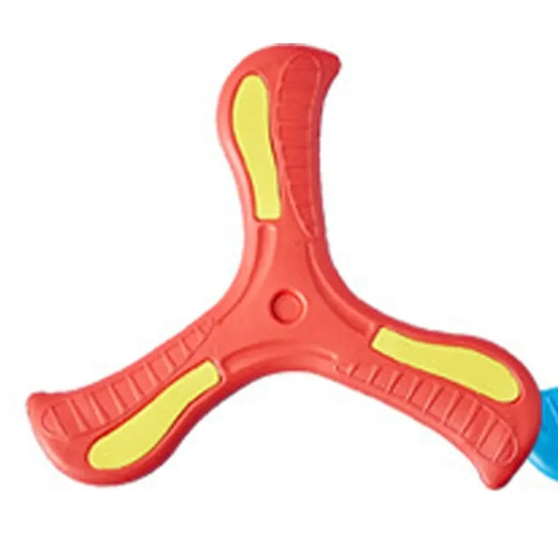 Soft Three-Leaf Boomerang Flying Disc Toy – Outdoor Interactive Sports Toy for Kids & Adults