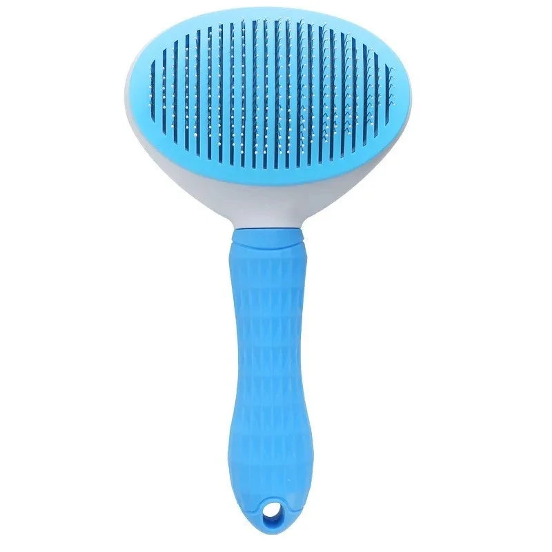Self-Cleaning Pet Grooming Brush – Deshedding & Dematting Comb