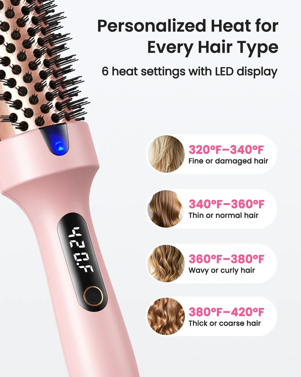 Thermal Brush Blowout Boost 1.5-Inch Heated Round Brush