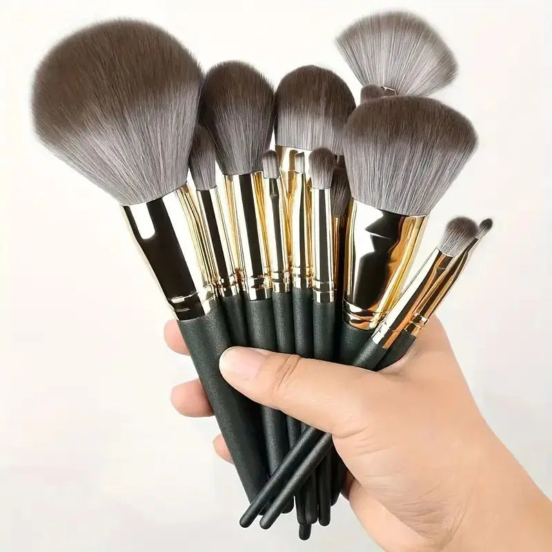Soft Fluffy Makeup Brush Set – Professional Foundation, Powder & Eyeshadow Beauty Tools