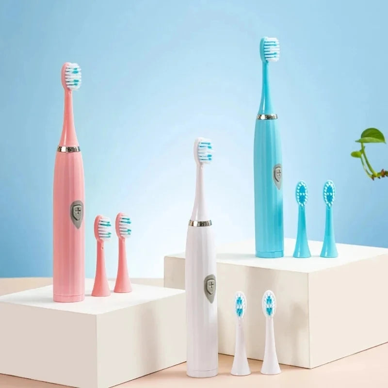 Electric Toothbrush for Adults – Soft DuPont Bristles Waterproof