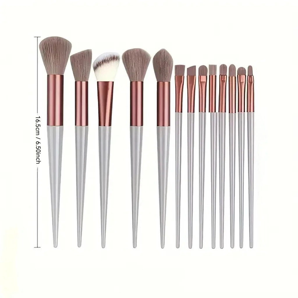 Soft Fluffy Makeup Brush Set – Professional Foundation, Powder & Eyeshadow Beauty Tools