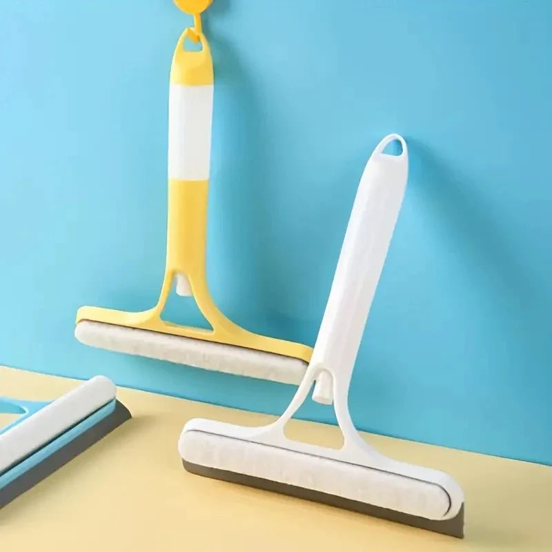 3-in-1 Window & Mirror Cleaning Spray Squeegee with Water Bottle