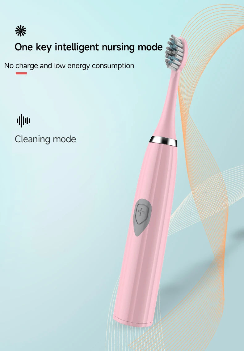 Electric Toothbrush for Adults – Soft DuPont Bristles Waterproof