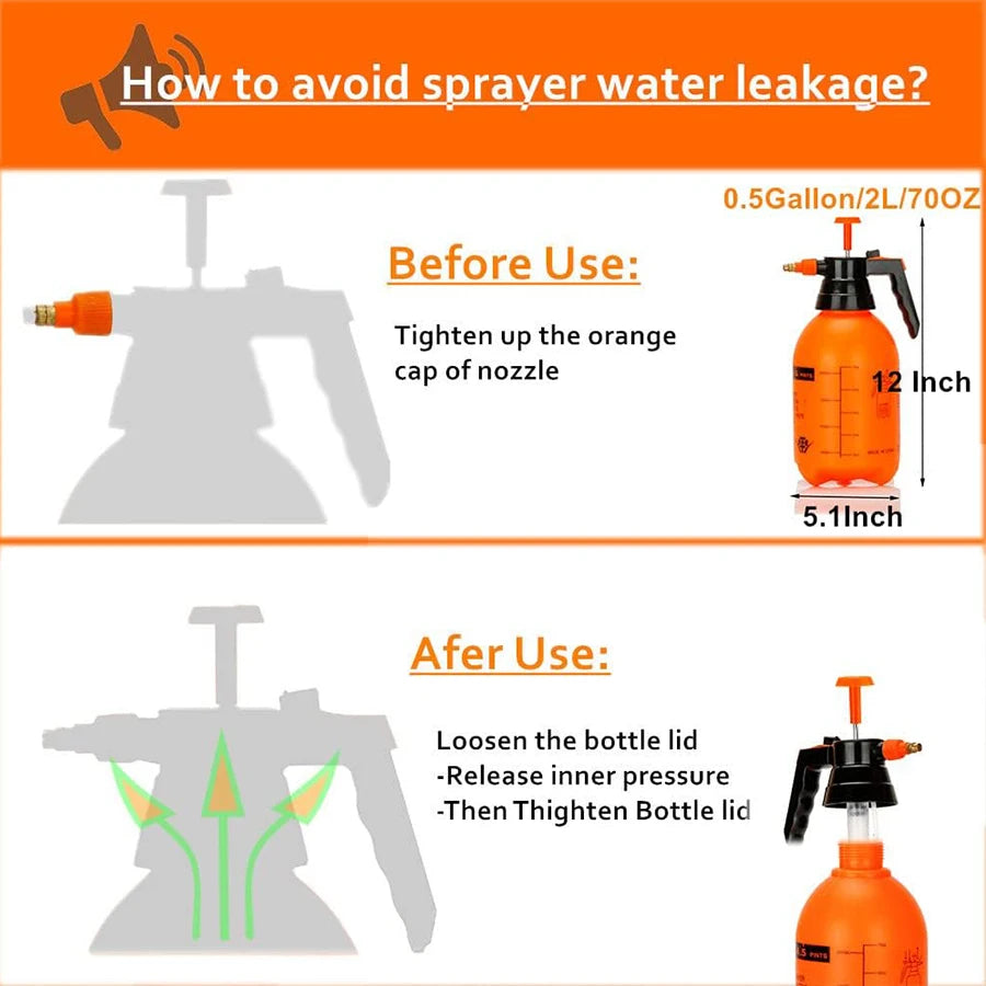 Watering Can Spray Bottle – Indoor Plant Water Sprinkler