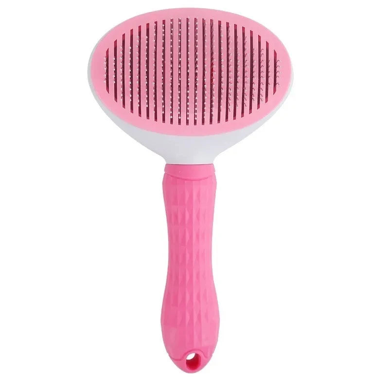 Self-Cleaning Pet Grooming Brush – Deshedding & Dematting Comb