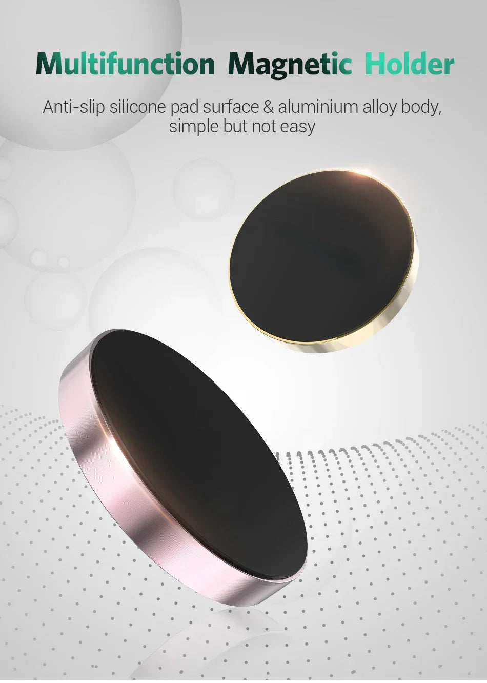 Magnetic Car Phone Holder – Universal Dashboard Phone Mount