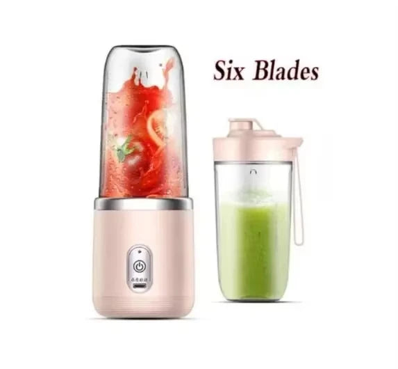 Portable USB Mini Juicer Cup – Handheld Travel Blender