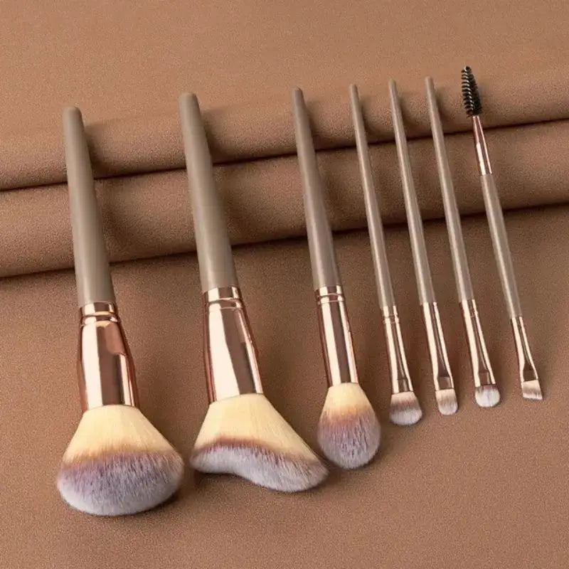 Soft Fluffy Makeup Brush Set – Professional Foundation, Powder & Eyeshadow Beauty Tools