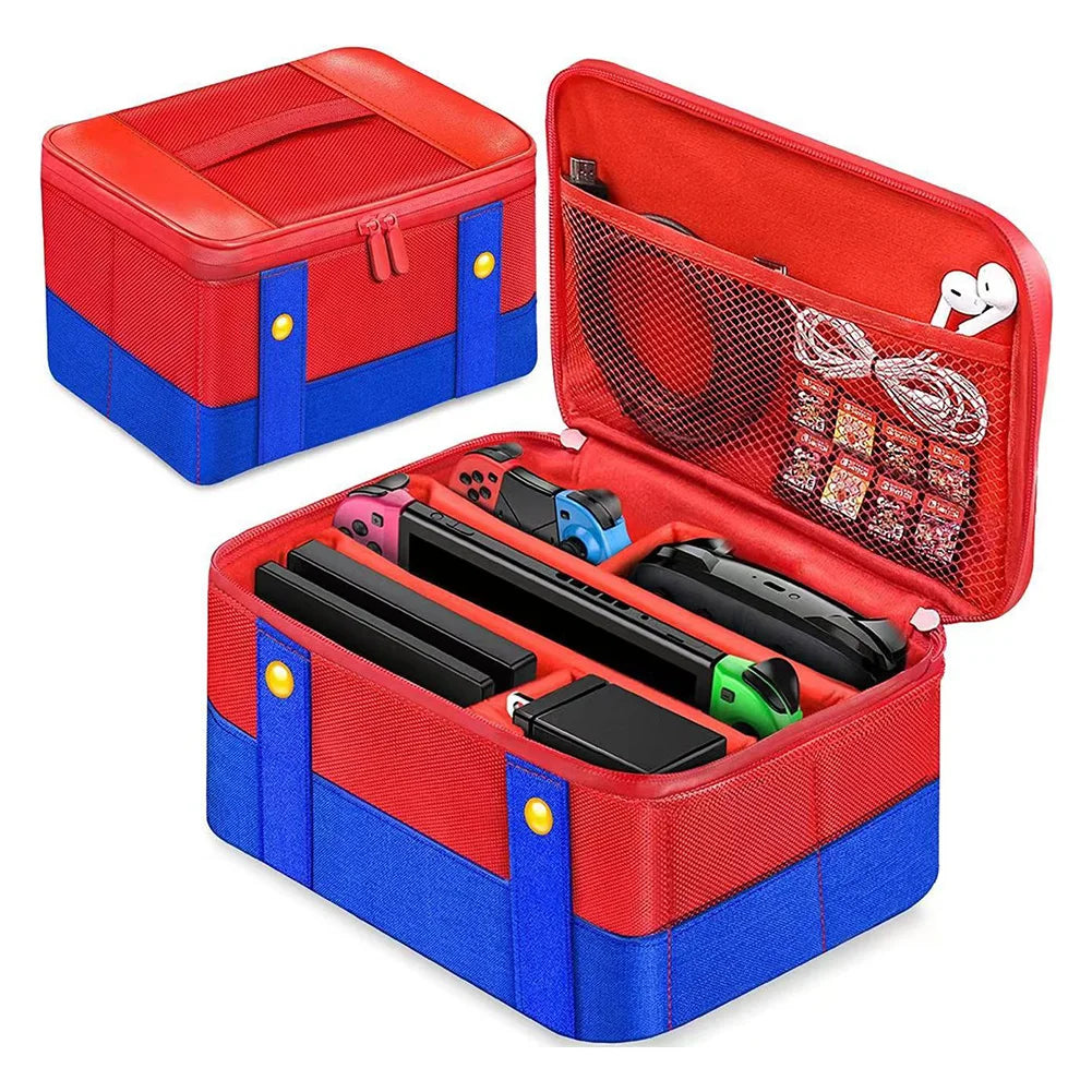 Large Waterproof Carrying Protective Case for Nintendo Switch OLED & NS