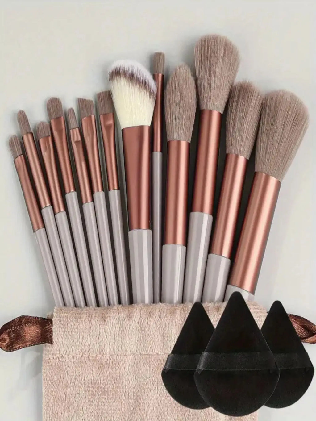 Soft Fluffy Makeup Brush Set – Professional Foundation, Powder & Eyeshadow Beauty Tools