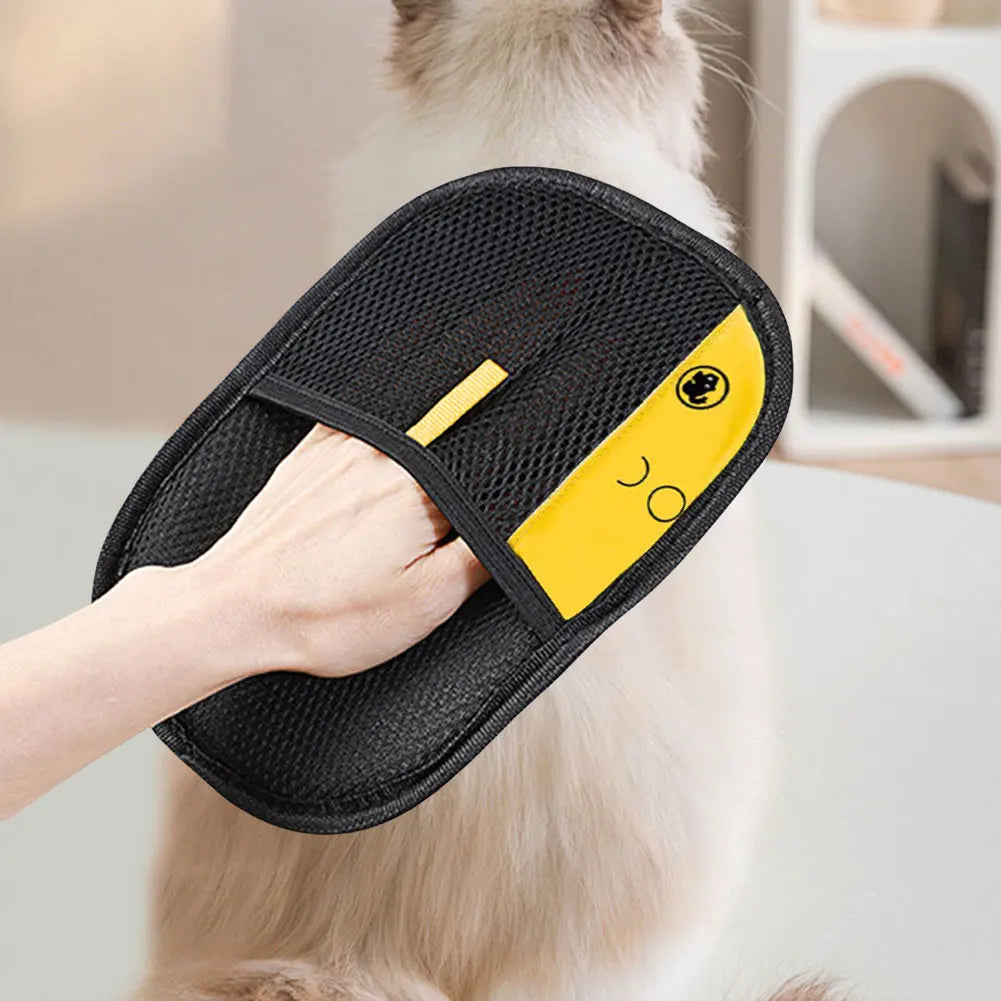 Pet Hair Remover Grooming Glove – Deshedding & Massage Brush