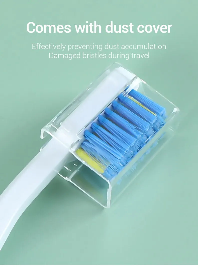3PCS Orthodontic Soft Bristle Toothbrush Set for Braces Care