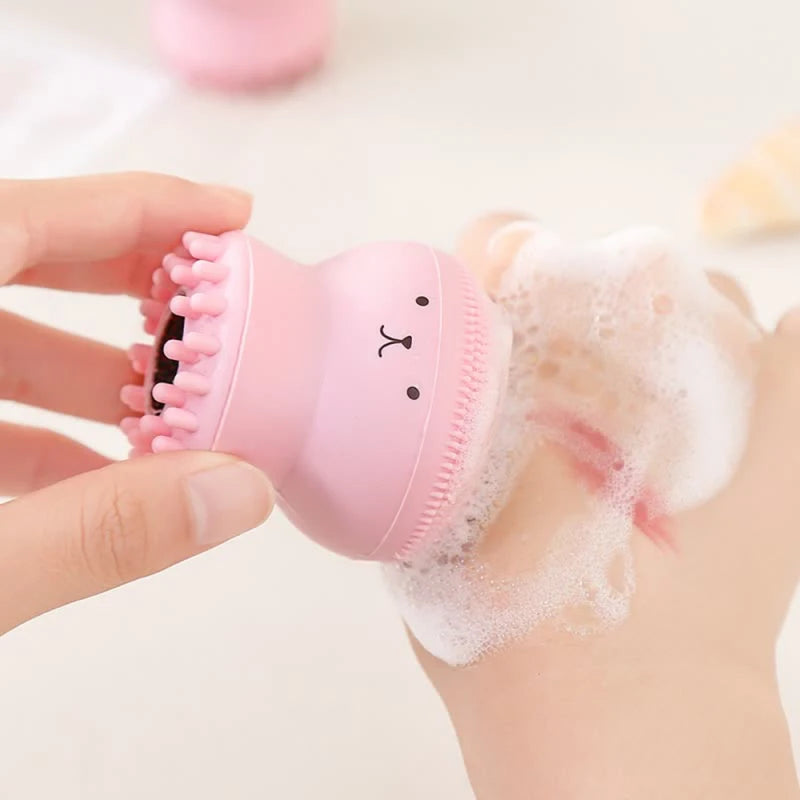 Silicone Face Cleansing Brush – Deep Pore Facial Cleaning Tool