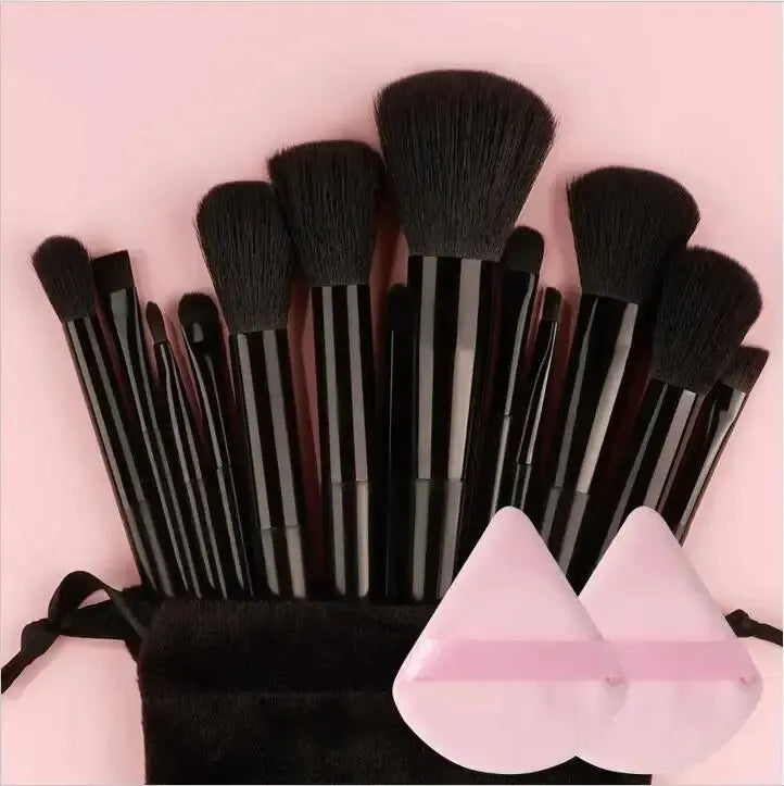 Soft Fluffy Makeup Brush Set – Professional Foundation, Powder & Eyeshadow Beauty Tools