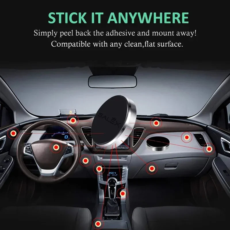 Magnetic Car Phone Holder – Universal Dashboard Phone Mount