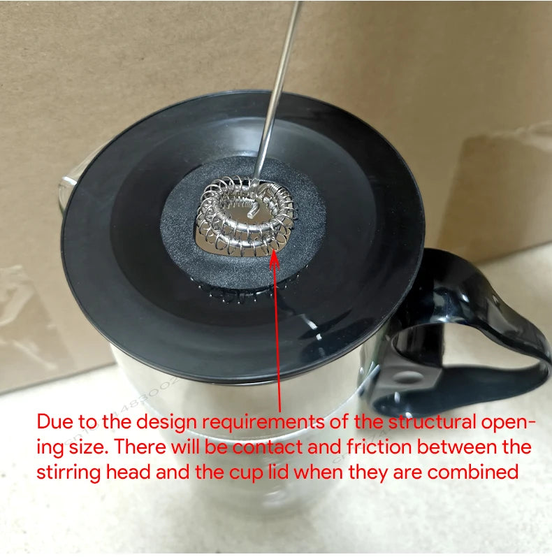 Electric Milk Frother & Egg Beater – USB Rechargeable Handheld Whisk