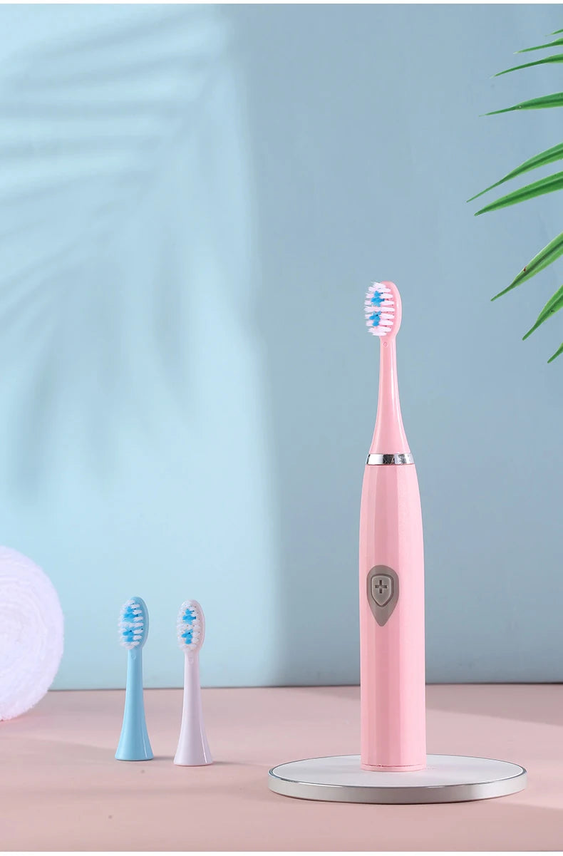Electric Toothbrush for Adults – Soft DuPont Bristles Waterproof