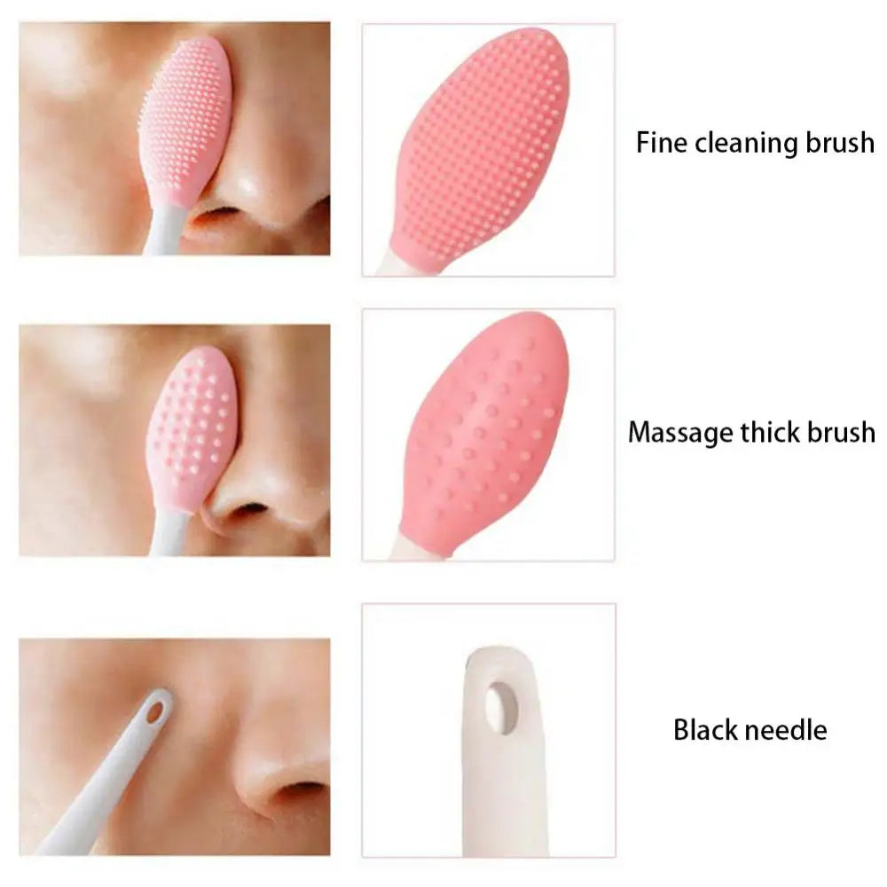 Silicone Face Cleansing Brush – Exfoliating Facial Cleanser Tool