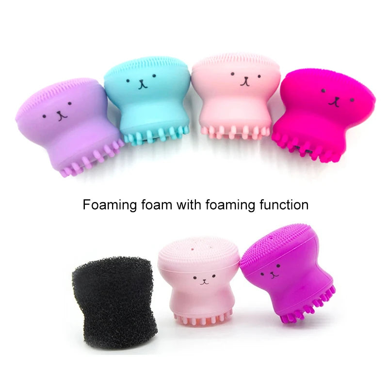 Silicone Face Cleansing Brush – Deep Pore Facial Cleaning Tool