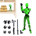13-Joint Articulated Dummy Action Figure – DIY Movable Stop Motion Animation Model Toy