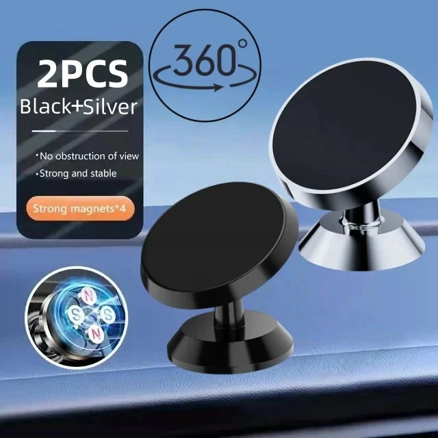 Magnetic Car Phone Holder – Universal Dashboard Phone Mount