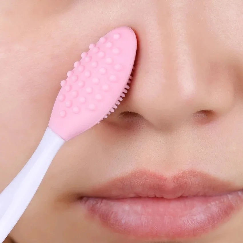 Silicone Face Cleansing Brush – Exfoliating Facial Cleanser Tool