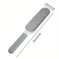 Double-Sided Reusable Pet Hair Remover Lint Brush for Clothes & Furniture