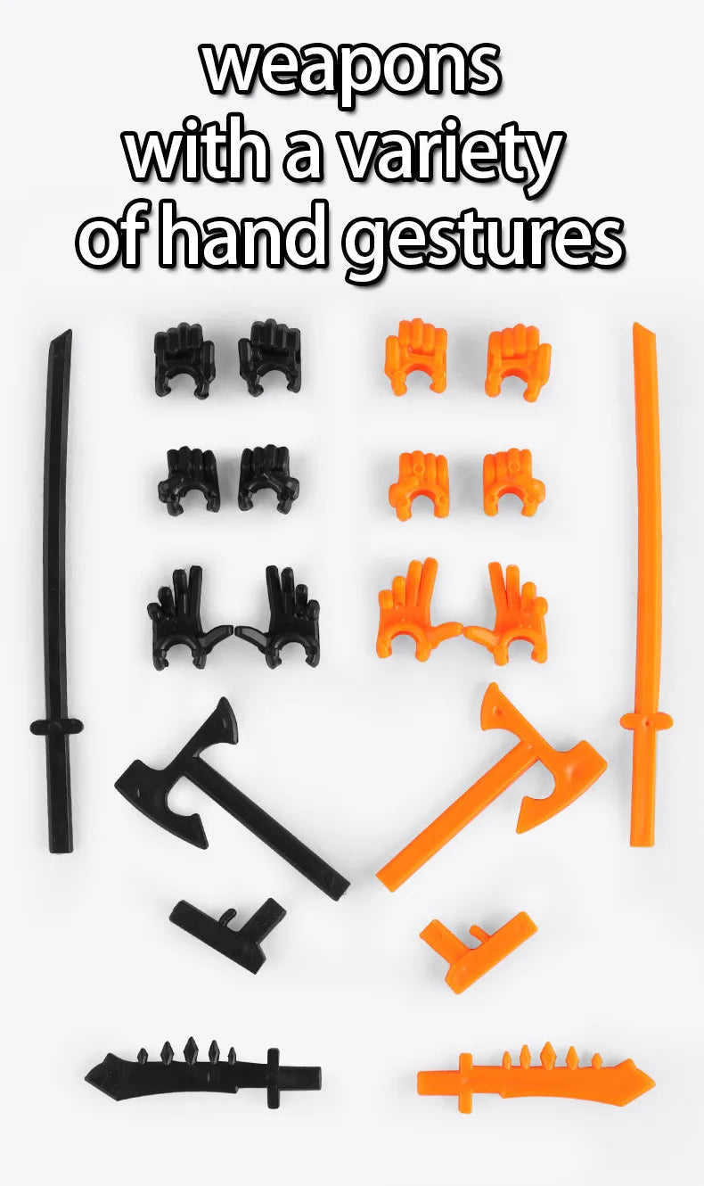 Multi-Jointed Movable Shapeshift Robot Figure – 3D Printed Articulated Dummy Toy