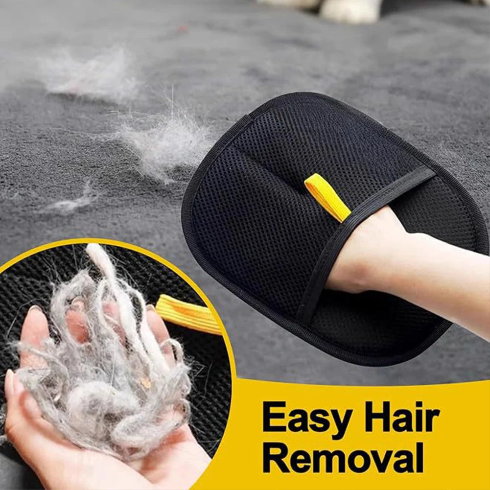 Pet Hair Remover Grooming Glove – Deshedding & Massage Brush