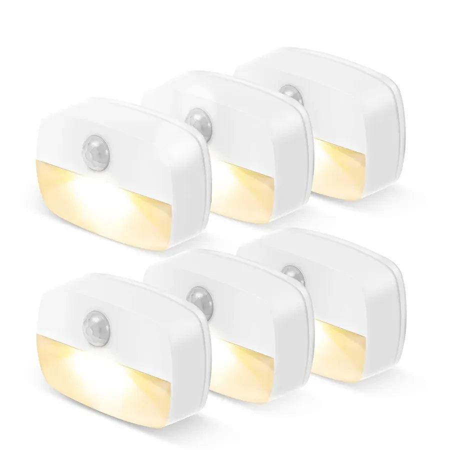 LED Motion Sensor Night Light – Smart Auto ON/OFF Cabinet Lamp