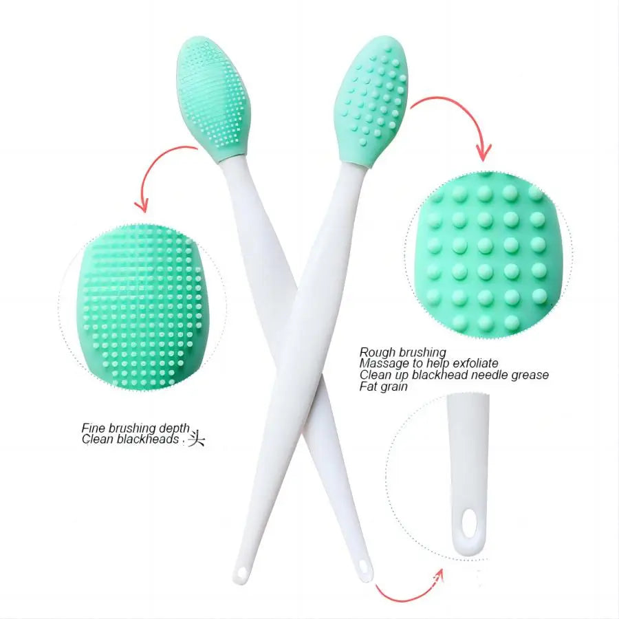 Silicone Face Cleansing Brush – Exfoliating Facial Cleanser Tool