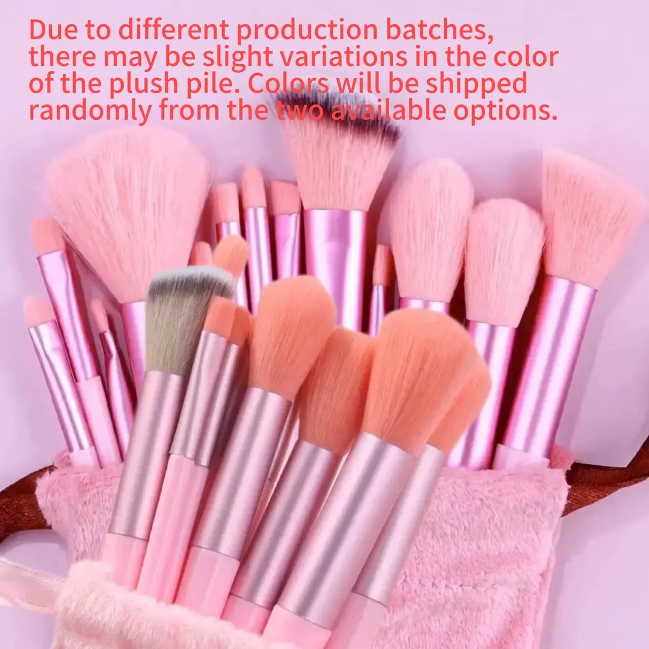 Soft Fluffy Makeup Brush Set – Professional Foundation, Powder & Eyeshadow Beauty Tools