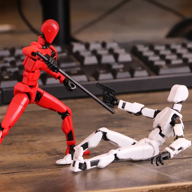 13-Joint Articulated Dummy Action Figure – DIY Movable Stop Motion Animation Model Toy