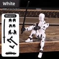 Multi-Jointed Movable Shapeshift Robot Figure – 3D Printed Articulated Dummy Toy