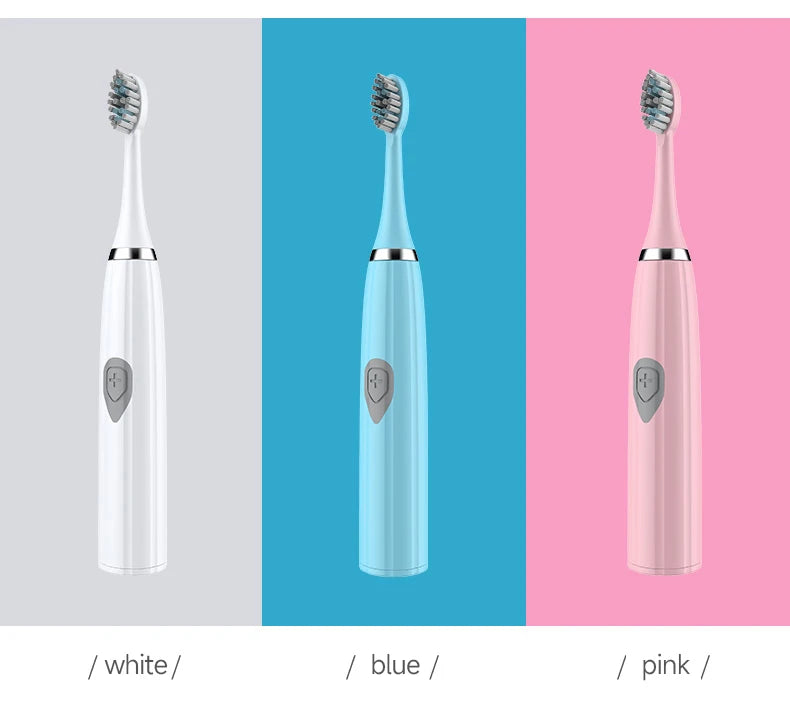 Electric Toothbrush for Adults – Soft DuPont Bristles Waterproof